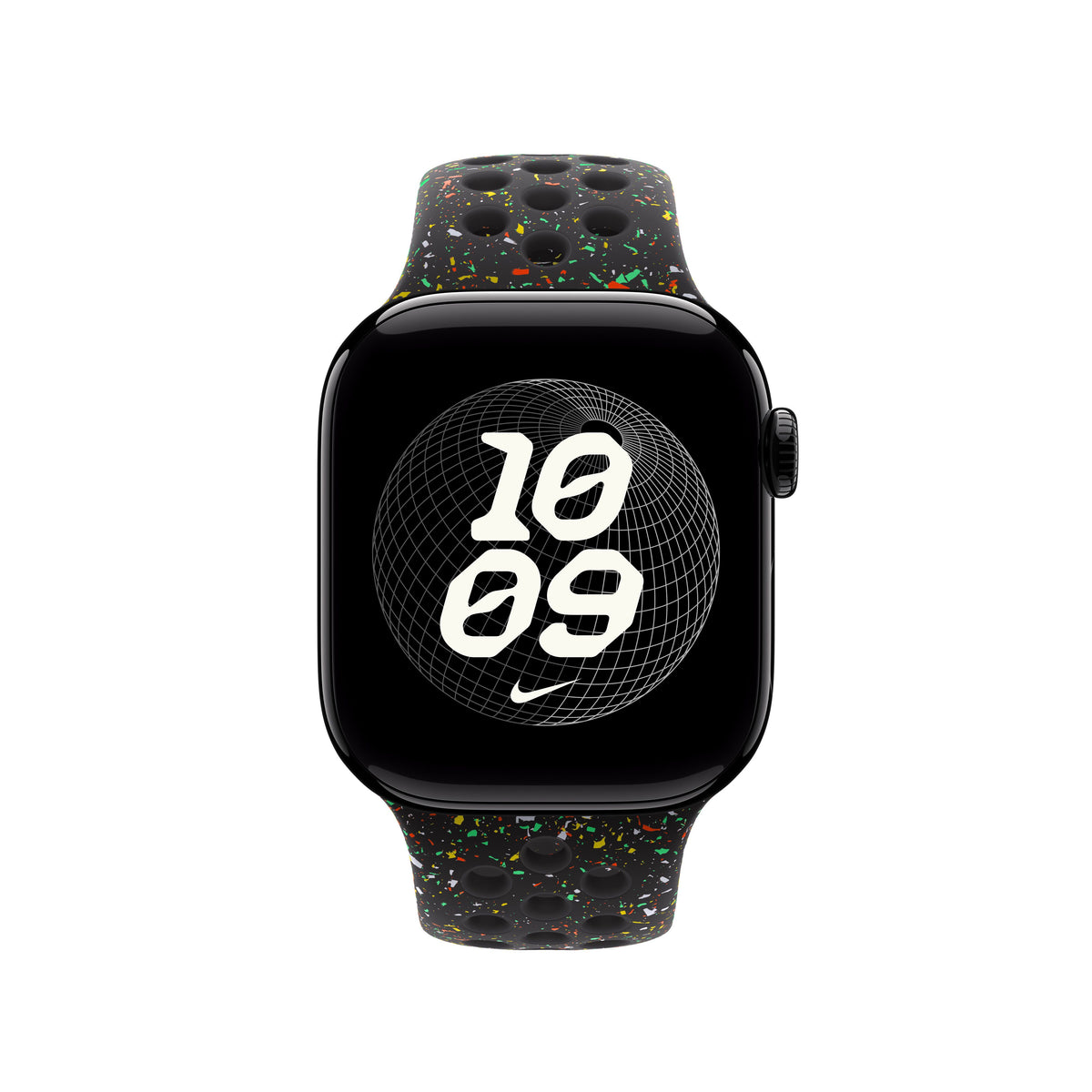Řemínek pro Apple Watch 38/40/41/42 mm Apple Midnight Black sportovní Nike - S/M - bonami.click