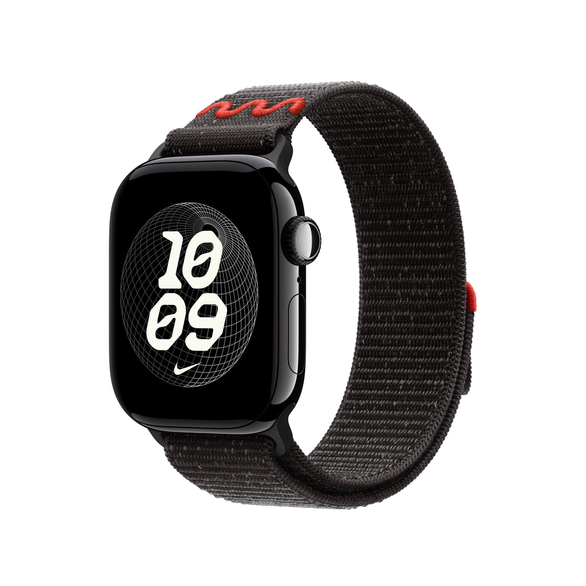 Řemínek pro Apple Watch 38/40/41/42 mm Apple Midnight Black provlékací sportovní Nike - bonami.click