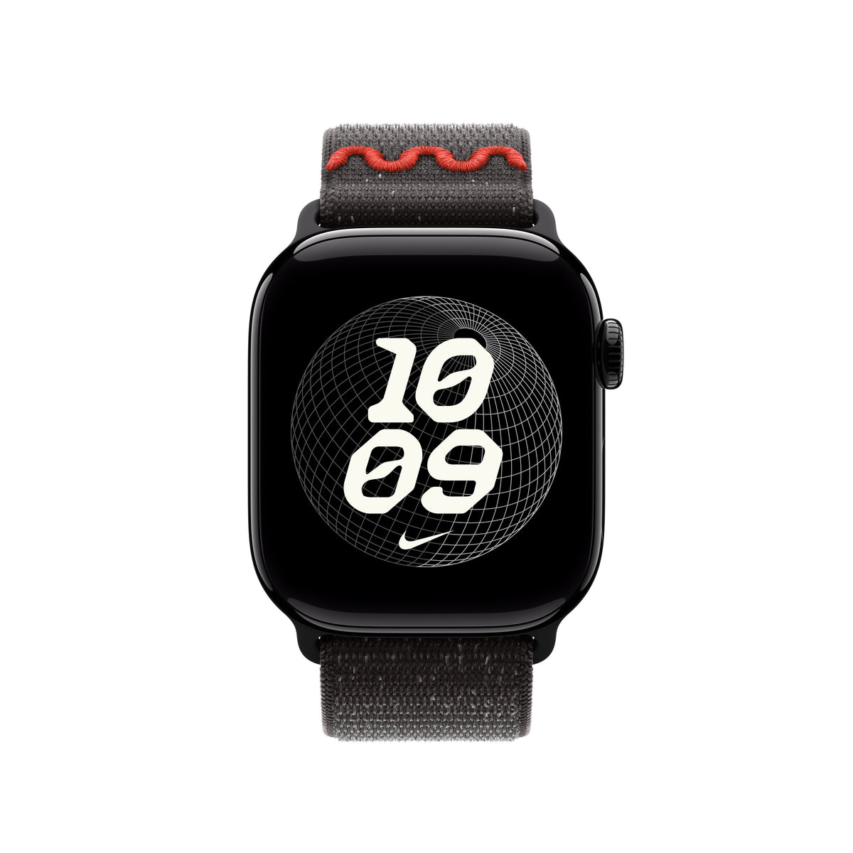 Řemínek pro Apple Watch 38/40/41/42 mm Apple Midnight Black provlékací sportovní Nike - bonami.click