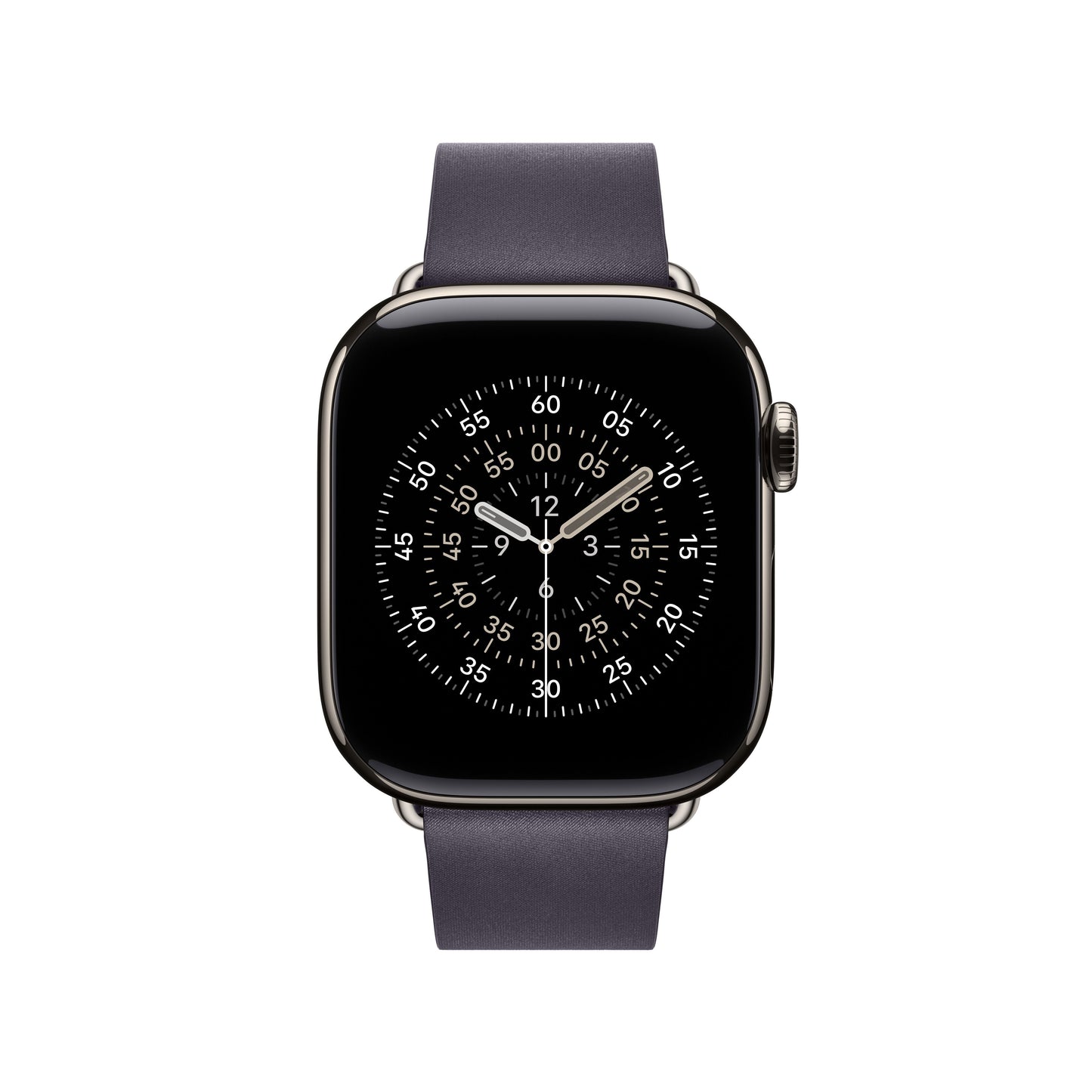 Řemínek pro Apple Watch 38/40/41/42 mm Apple půlnočně fialový s moderní přezkou - malý - bonami.click