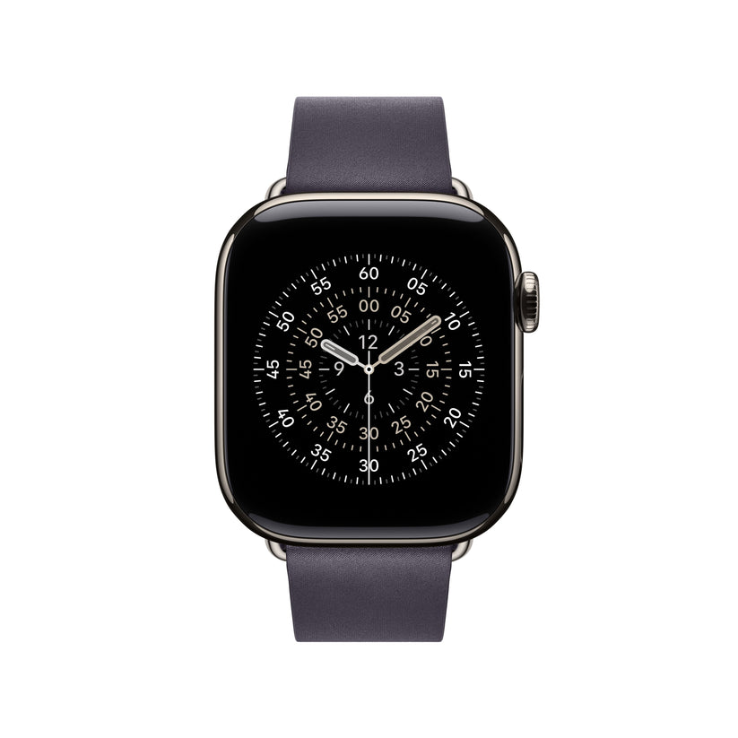 Řemínek pro Apple Watch 38/40/41/42 mm Apple půlnočně fialový s moderní přezkou - velký - bonami.click