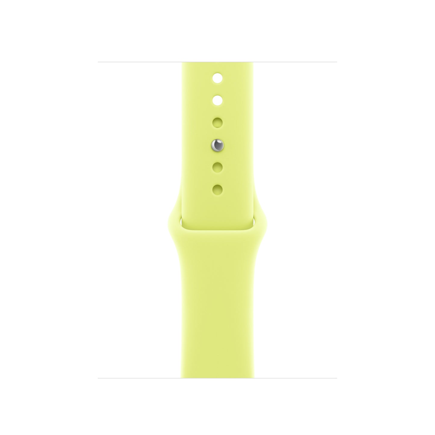 Řemínek pro Apple Watch 38/40/41/42 mm Apple neonově žlutý sportovní - M/L - bonami.click
