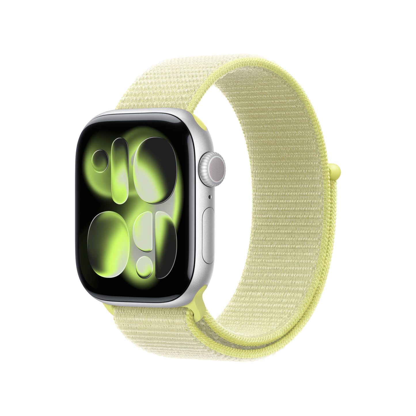 Řemínek pro Apple Watch 38/40/41/42 mm Apple neonově žlutý provlékací sportovní - bonami.click