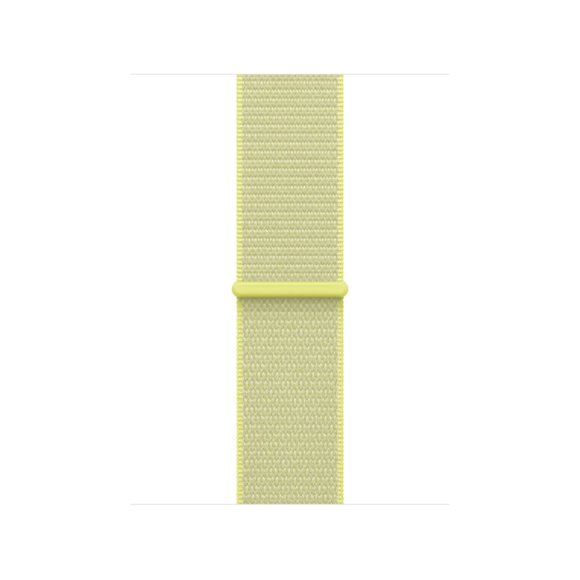 Řemínek pro Apple Watch 38/40/41/42 mm Apple neonově žlutý provlékací sportovní - bonami.click