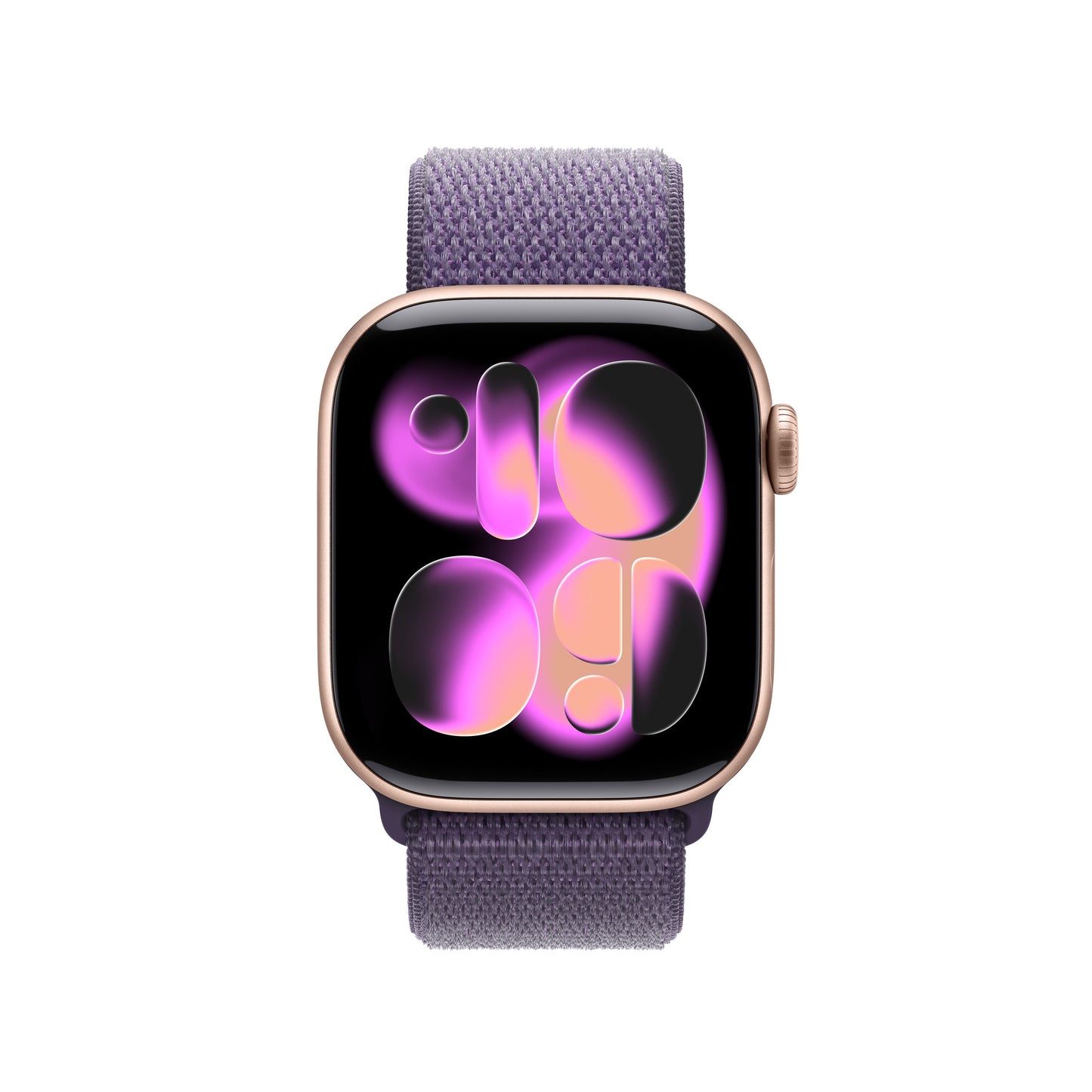 Řemínek pro Apple Watch 38/40/41/42 mm Apple mlžně fialový provlékací sportovní - bonami.click