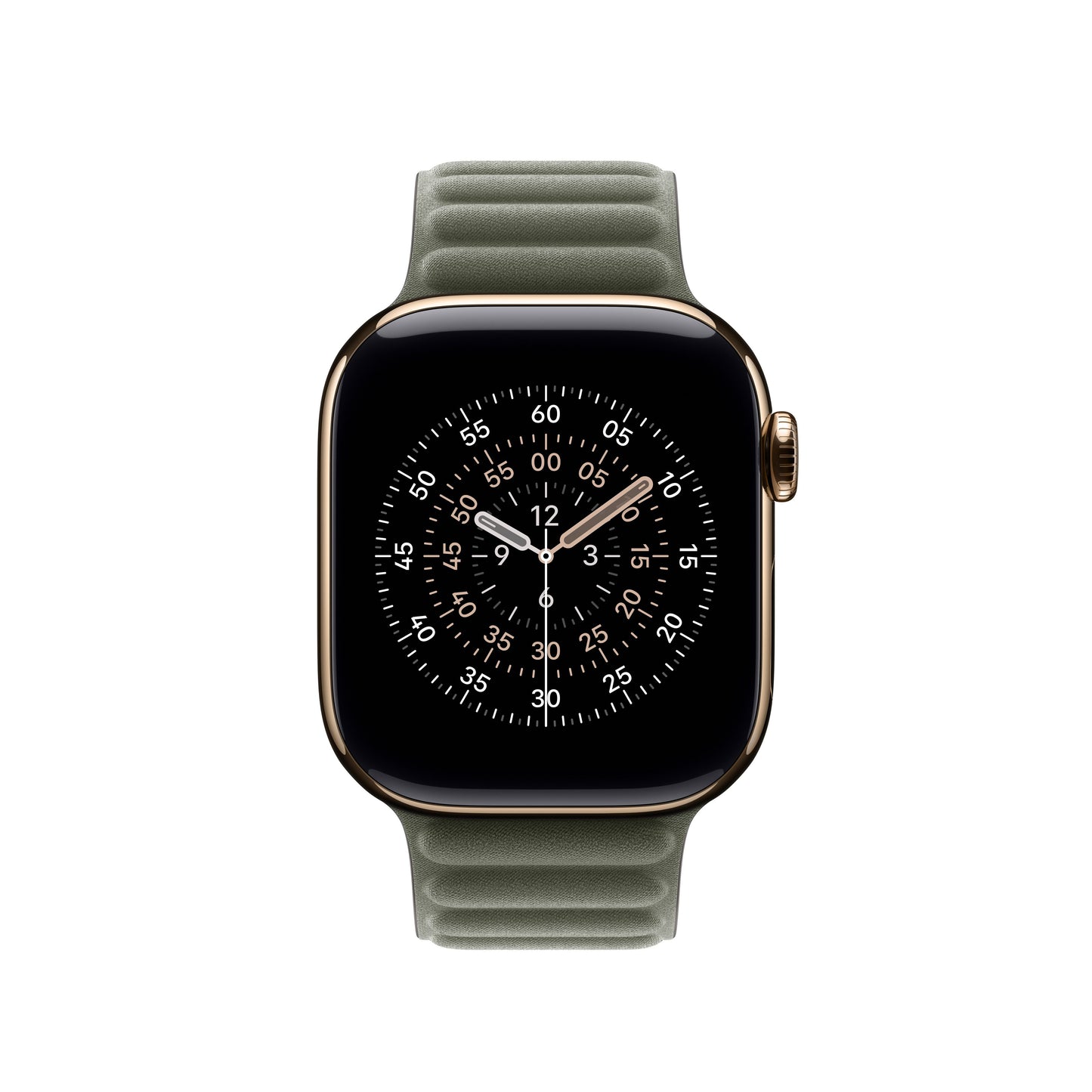 Řemínek pro Apple Watch 38/40/41/42 mm Apple šalvějově šedý magnetický tah - M/L - bonami.click