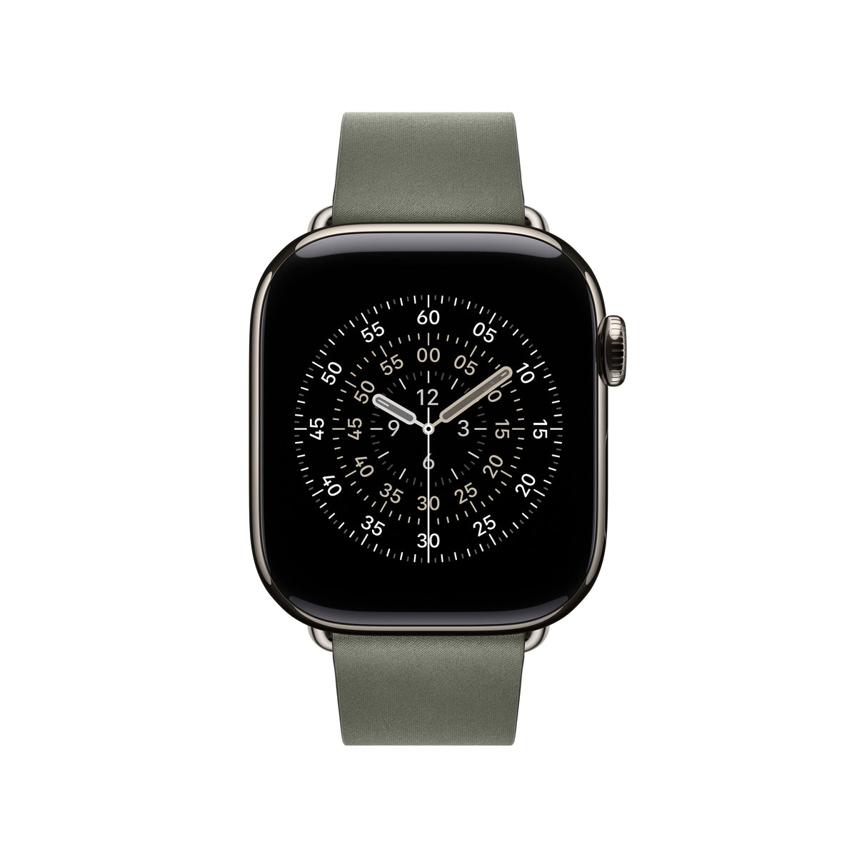 Řemínek pro Apple Watch 38/40/41/42 mm Apple šalvějově šedý s moderní přezkou - malý - bonami.click