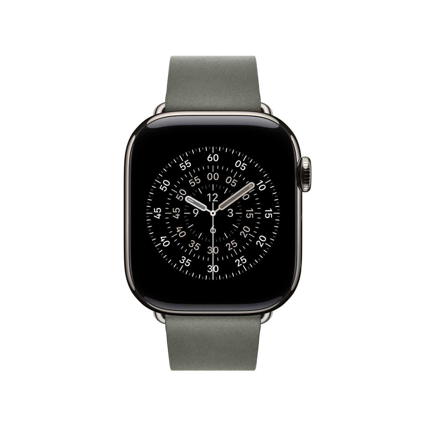 Řemínek pro Apple Watch 38/40/41/42 mm Apple šalvějově šedý s moderní přezkou - střední - bonami.click