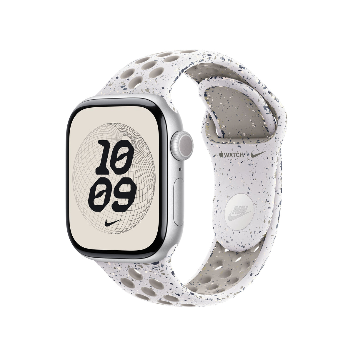 Řemínek pro Apple Watch 38/40/41/42 mm Apple Veiled Grey sportovní Nike - M/L - bonami.click
