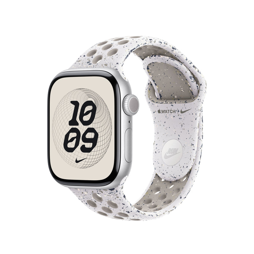 Řemínek pro Apple Watch 38/40/41/42 mm Apple Veiled Grey sportovní Nike - M/L - bonami.click
