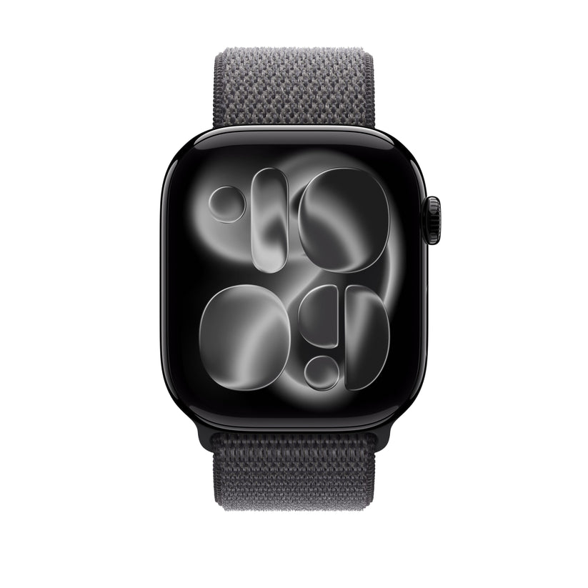 Řemínek pro Apple Watch 44/45/46/49 mm Apple tmavě šedý provlékací sportovní - bonami.click