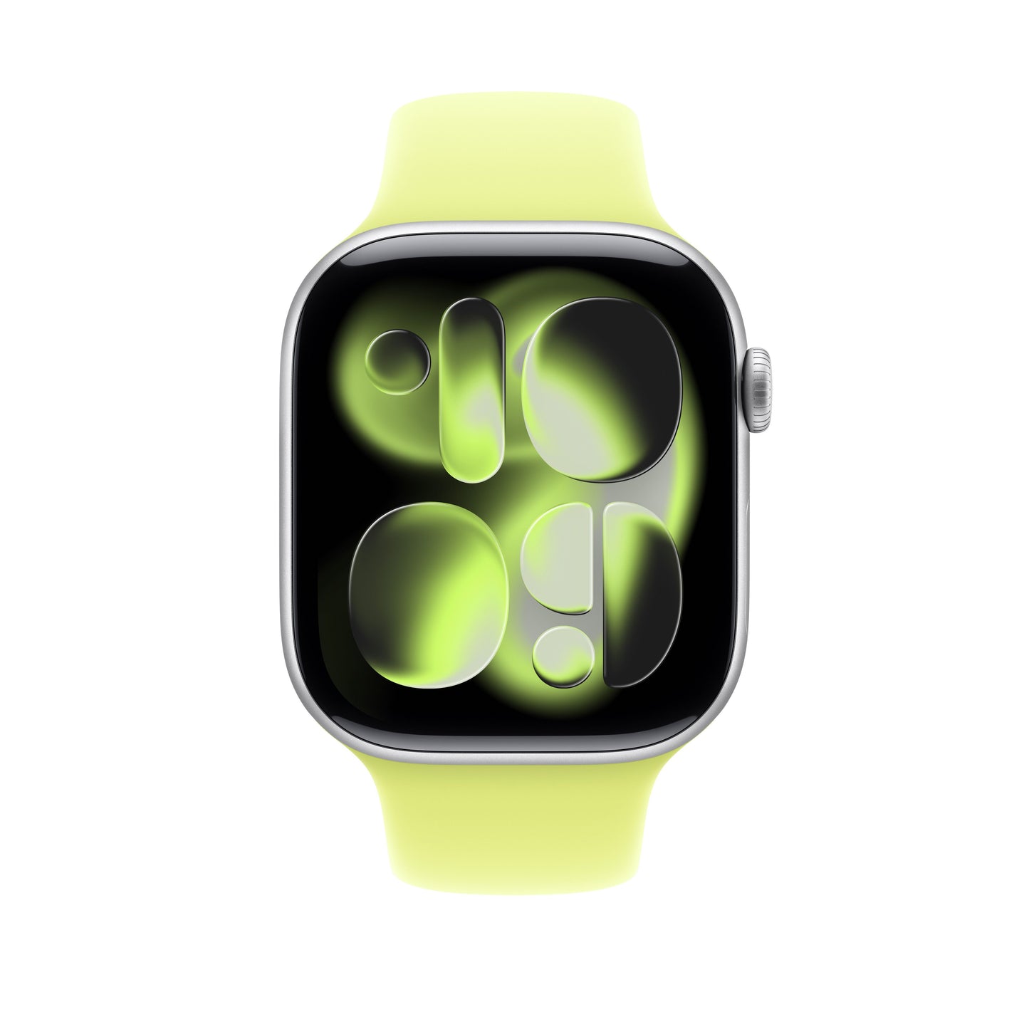 Řemínek pro Apple Watch 44/45/46/49 mm Apple neonově žlutý sportovní - M/L - bonami.click