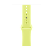 Řemínek pro Apple Watch 44/45/46/49 mm Apple neonově žlutý sportovní - M/L - bonami.click