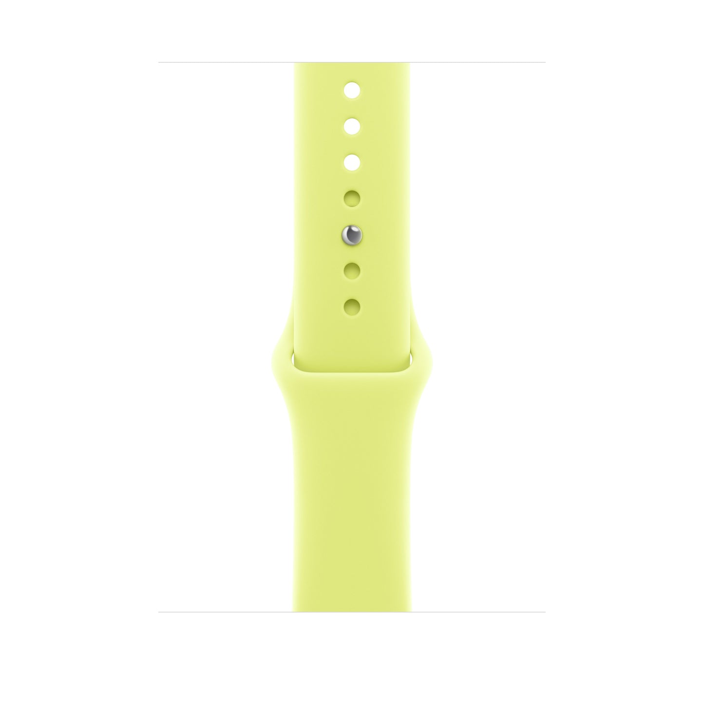 Řemínek pro Apple Watch 44/45/46/49 mm Apple neonově žlutý sportovní - S/M - bonami.click