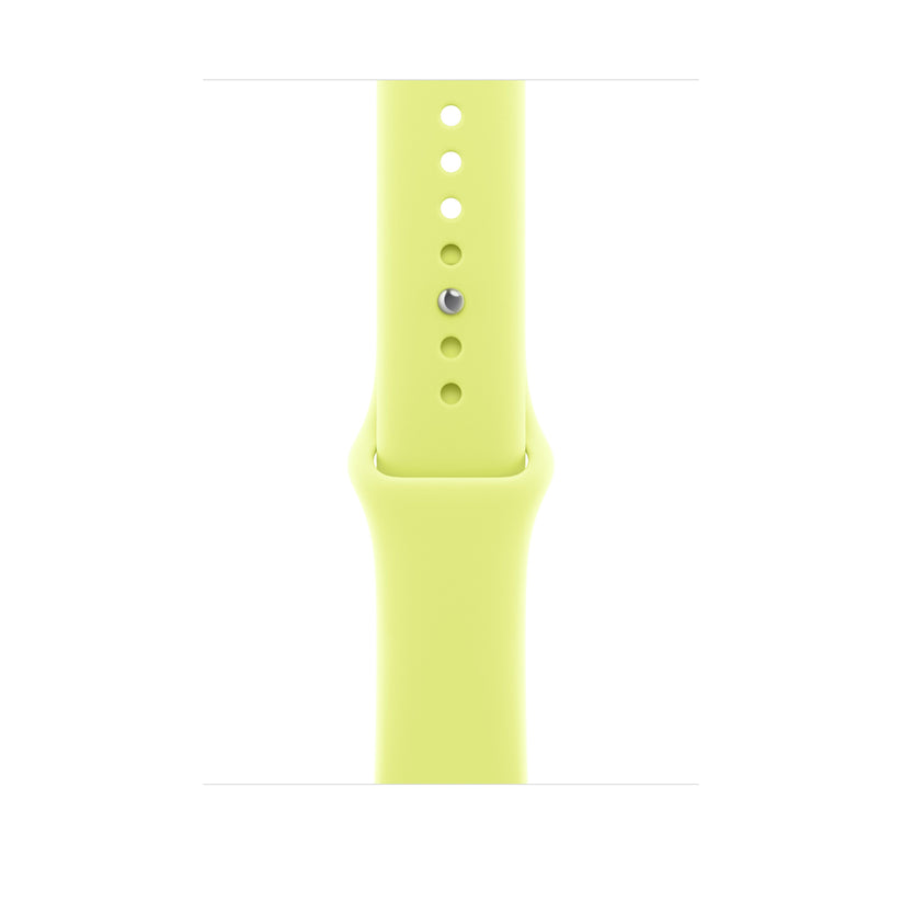Řemínek pro Apple Watch 44/45/46/49 mm Apple neonově žlutý sportovní - S/M - bonami.click