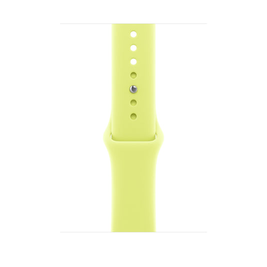 Řemínek pro Apple Watch 44/45/46/49 mm Apple neonově žlutý sportovní - S/M - bonami.click