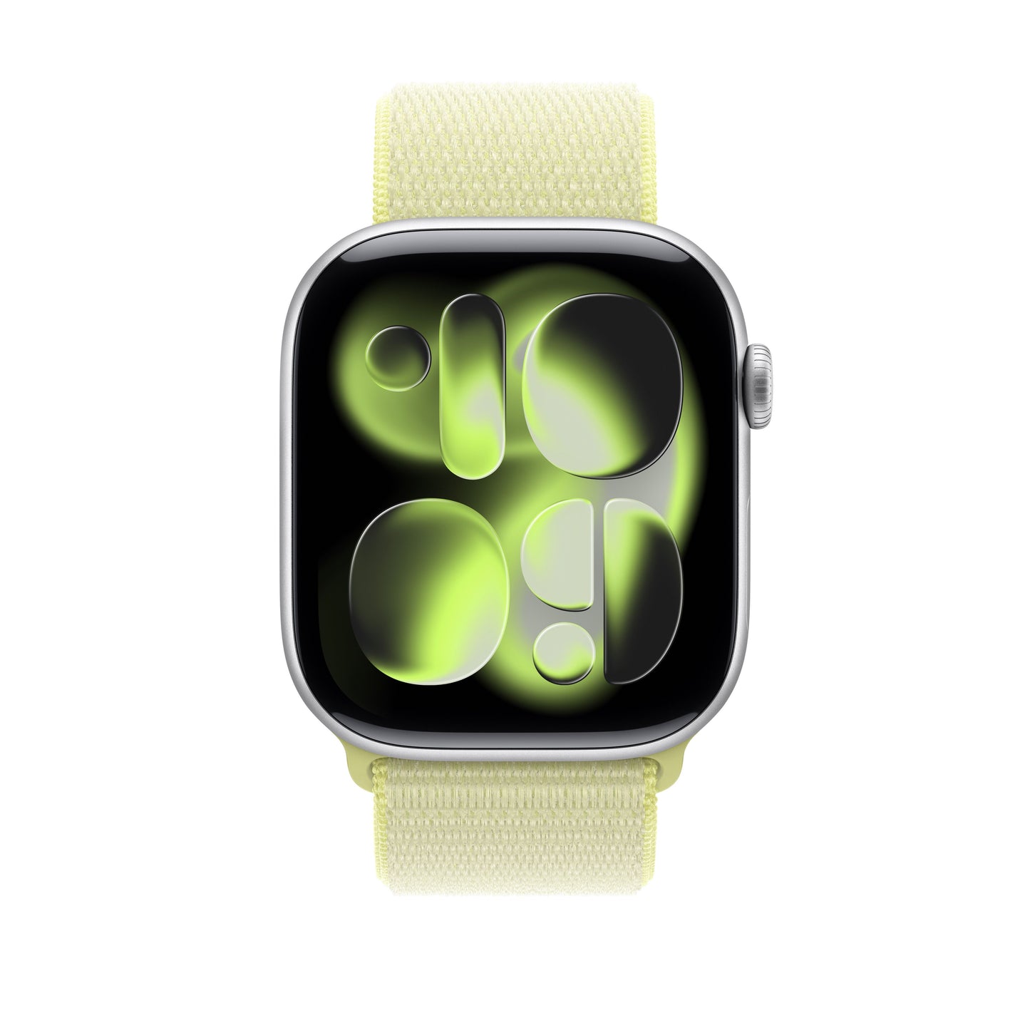 Řemínek pro Apple Watch 44/45/46/49 mm Apple neonově žlutý provlékací sportovní - bonami.click