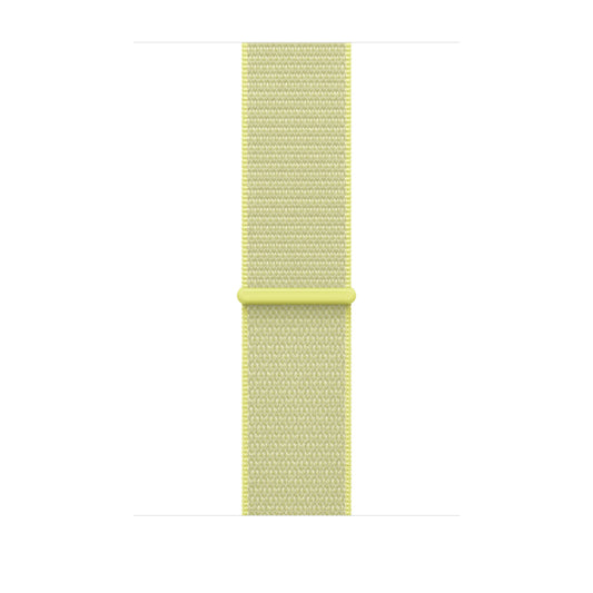 Řemínek pro Apple Watch 44/45/46/49 mm Apple neonově žlutý provlékací sportovní - bonami.click