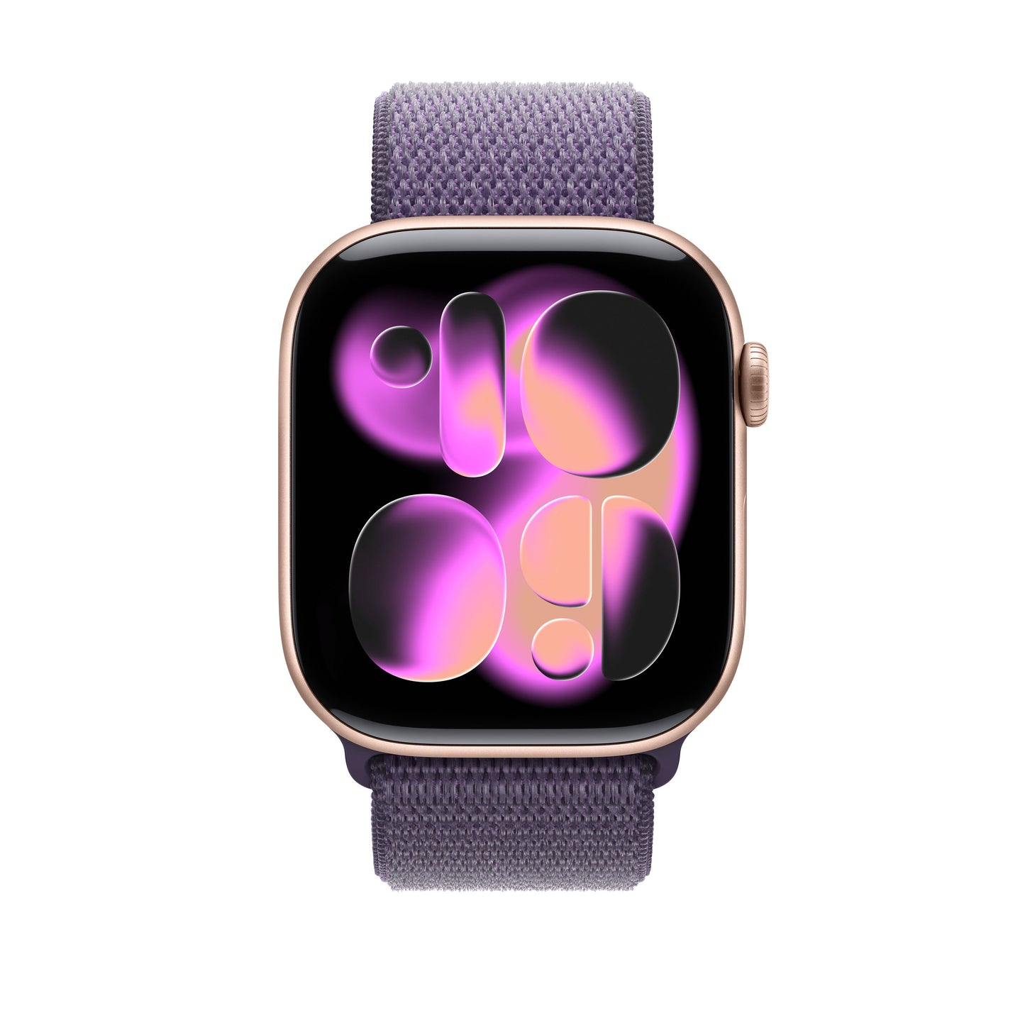Řemínek pro Apple Watch 44/45/46/49 mm Apple mlžně fialový provlékací sportovní - bonami.click