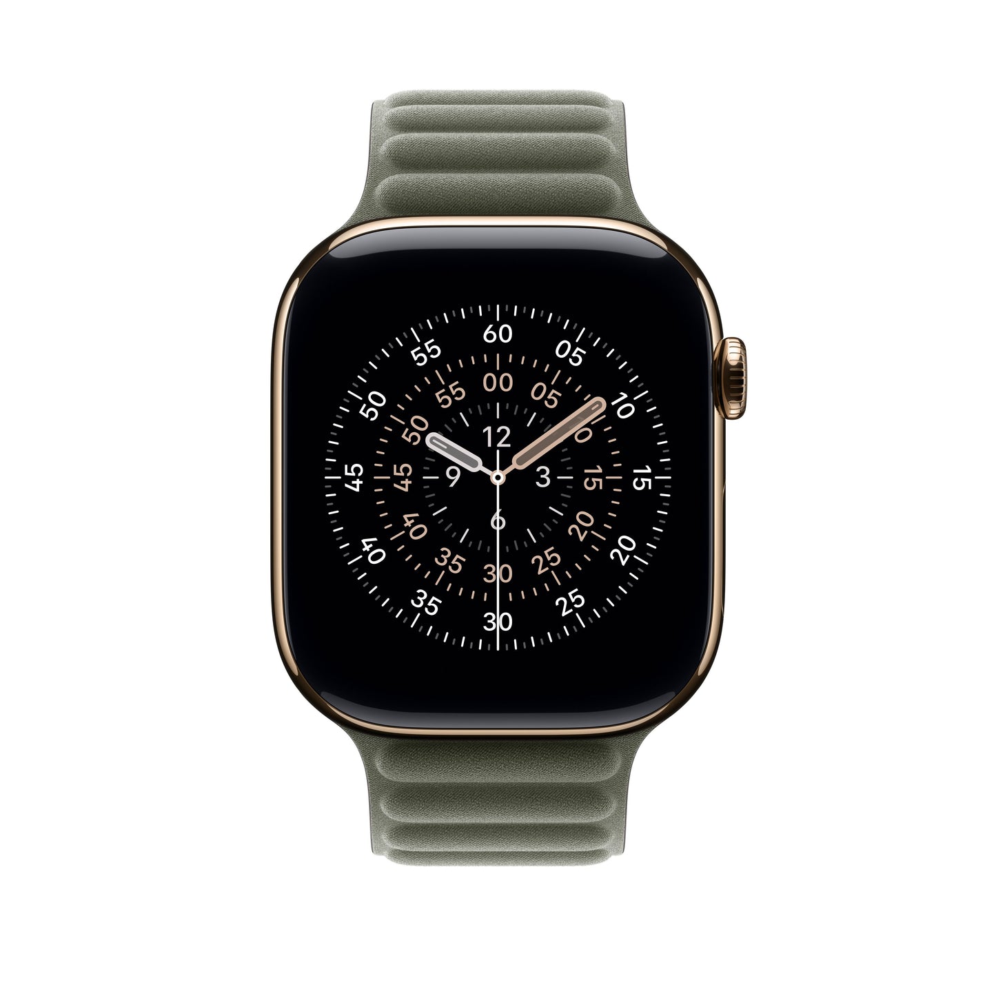 Řemínek pro Apple Watch 44/45/46/49 mm Apple šalvějově šedý magnetický tah - M/L - bonami.click