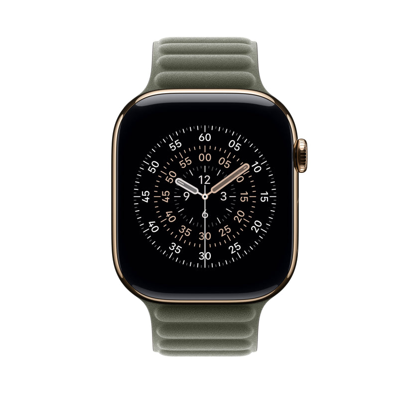 Řemínek pro Apple Watch 44/45/46/49 mm Apple šalvějově šedý magnetický tah - S/M - bonami.click