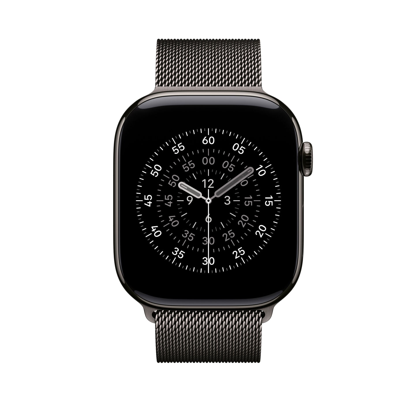 Řemínek pro Apple Watch 44/45/46/49 mm Apple břidlicově šedý milánský tah - S/M - bonami.click