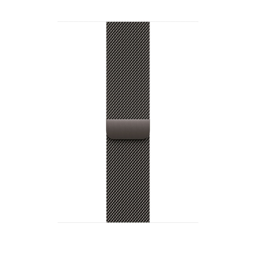 Řemínek pro Apple Watch 44/45/46/49 mm Apple břidlicově šedý milánský tah - S/M - bonami.click