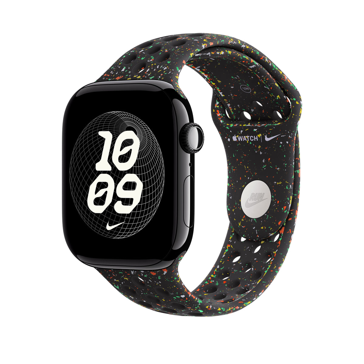 Řemínek pro Apple Watch 44/45/46/49 mm Apple Midnight Black sportovní Nike - M/L - bonami.click