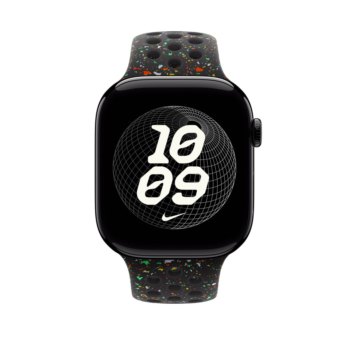 Řemínek pro Apple Watch 44/45/46/49 mm Apple Midnight Black sportovní Nike - M/L - bonami.click