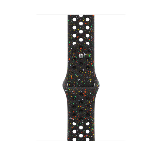 Řemínek pro Apple Watch 44/45/46/49 mm Apple Midnight Black sportovní Nike - S/M - bonami.click