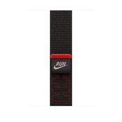 Řemínek pro Apple Watch 44/45/46/49 mm Apple Midnight Black provlékací sportovní Nike - bonami.click