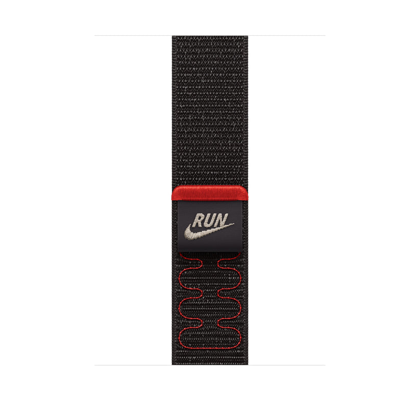 Řemínek pro Apple Watch 44/45/46/49 mm Apple Midnight Black provlékací sportovní Nike - bonami.click