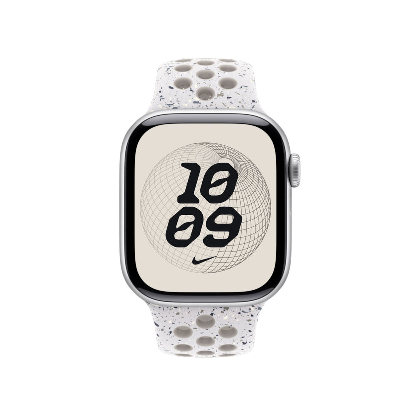 Řemínek pro Apple Watch 38/40/41/42 mm Apple Veiled Grey sportovní Nike - M/L - bonami.click