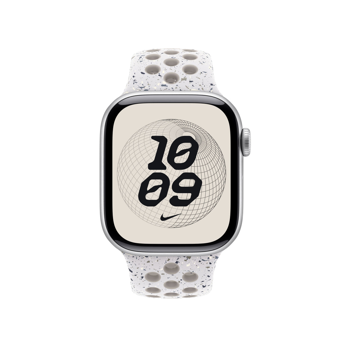 Řemínek pro Apple Watch 38/40/41/42 mm Apple Veiled Grey sportovní Nike - S/M - bonami.click