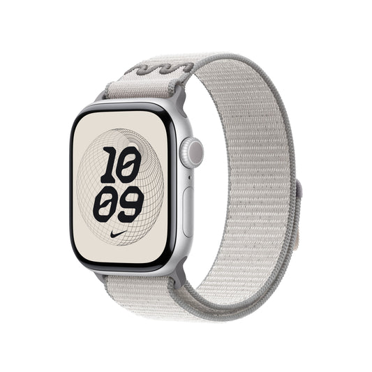 Řemínek pro Apple Watch 38/40/41/42 mm Apple Veiled Grey provlékací sportovní Nike - bonami.click