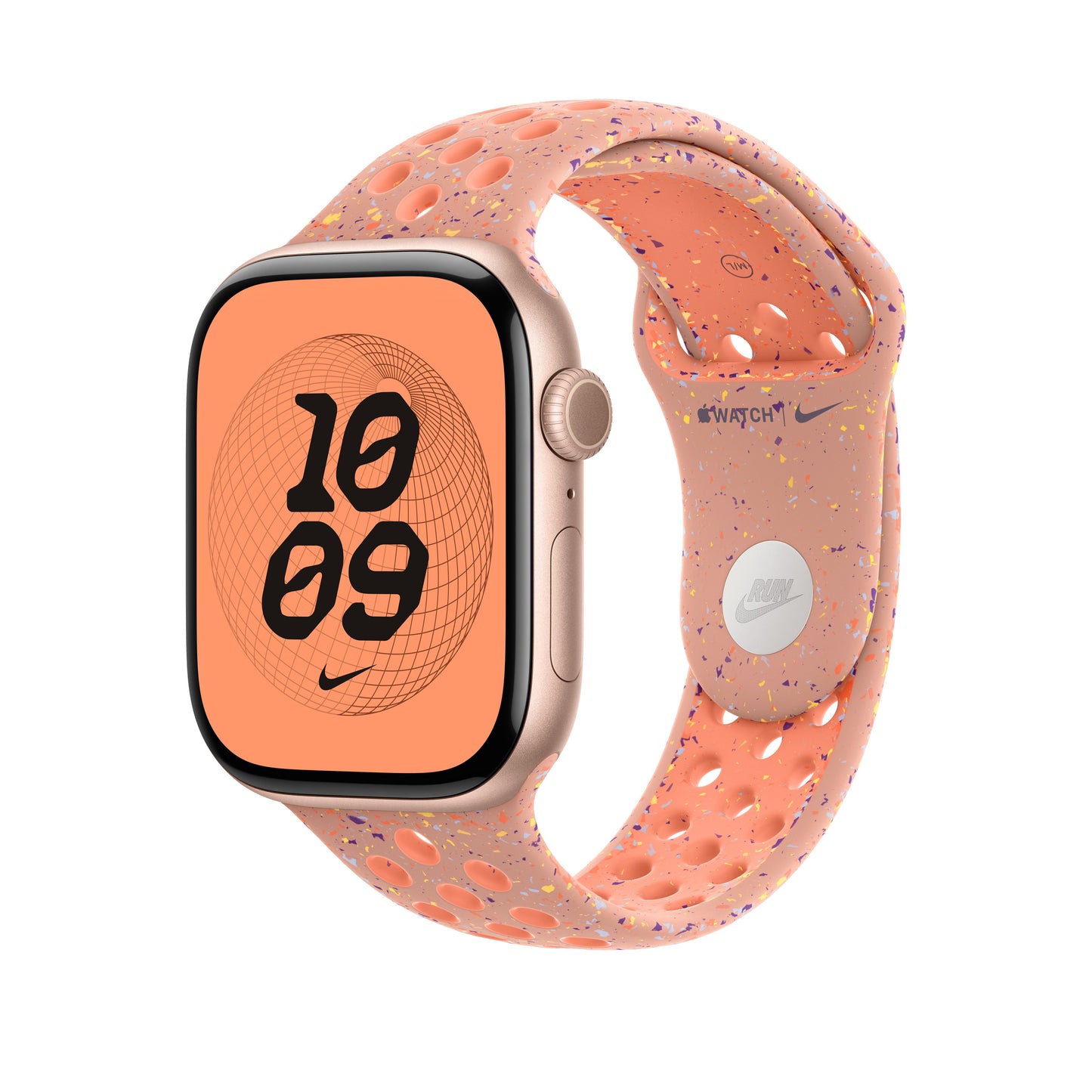 Řemínek pro Apple Watch 44/45/46/49 mm Apple Alpenglow Pink sportovní Nike - S/M - bonami.click