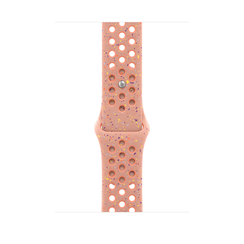 Řemínek pro Apple Watch 44/45/46/49 mm Apple Alpenglow Pink sportovní Nike - S/M - bonami.click
