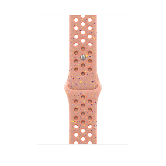 Řemínek pro Apple Watch 44/45/46/49 mm Apple Alpenglow Pink sportovní Nike - S/M - bonami.click