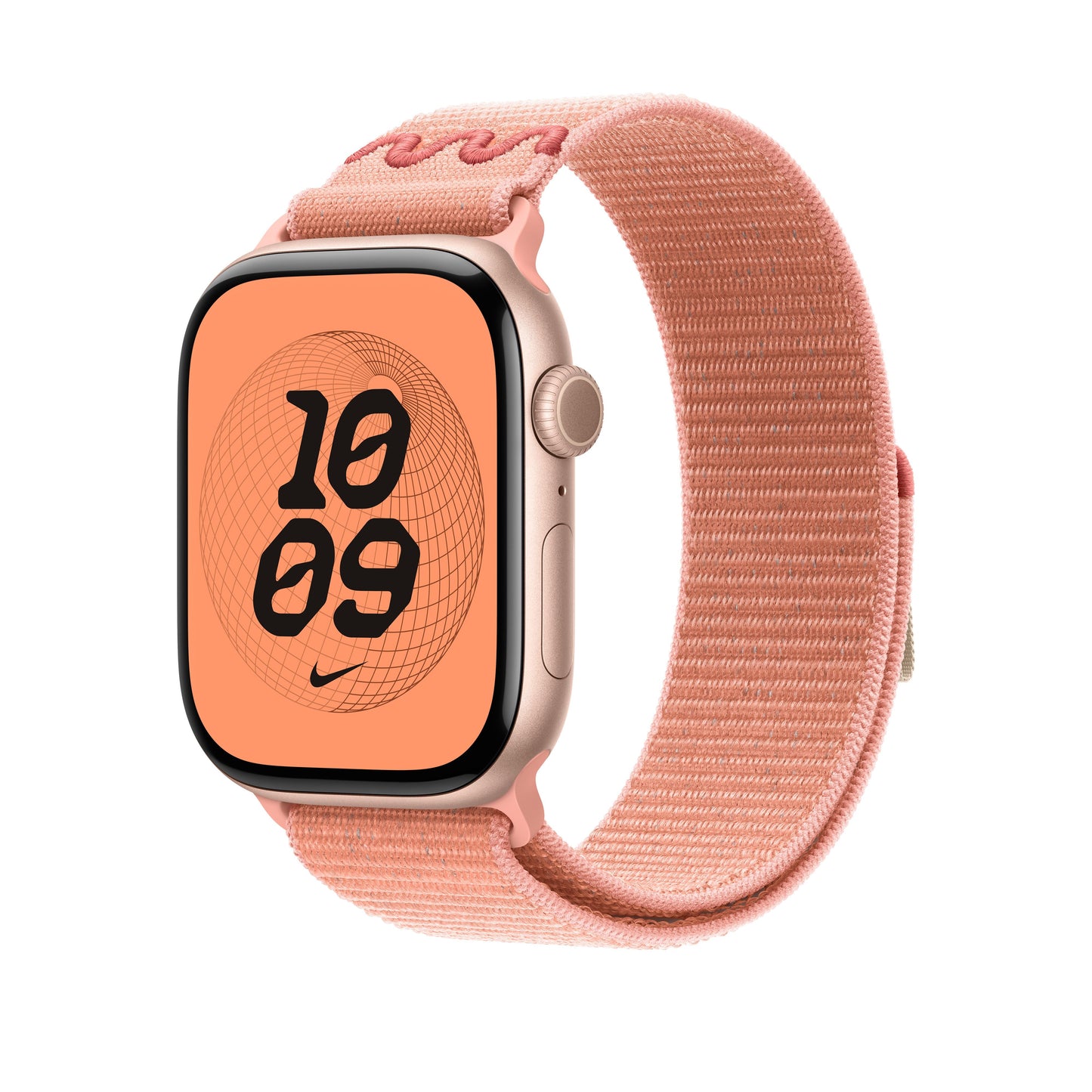 Řemínek pro Apple Watch 44/45/46/49 mm Apple Alpenglow Pink provlékací sportovní Nike - bonami.click