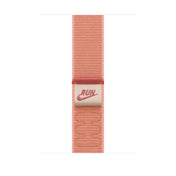 Řemínek pro Apple Watch 44/45/46/49 mm Apple Alpenglow Pink provlékací sportovní Nike - bonami.click