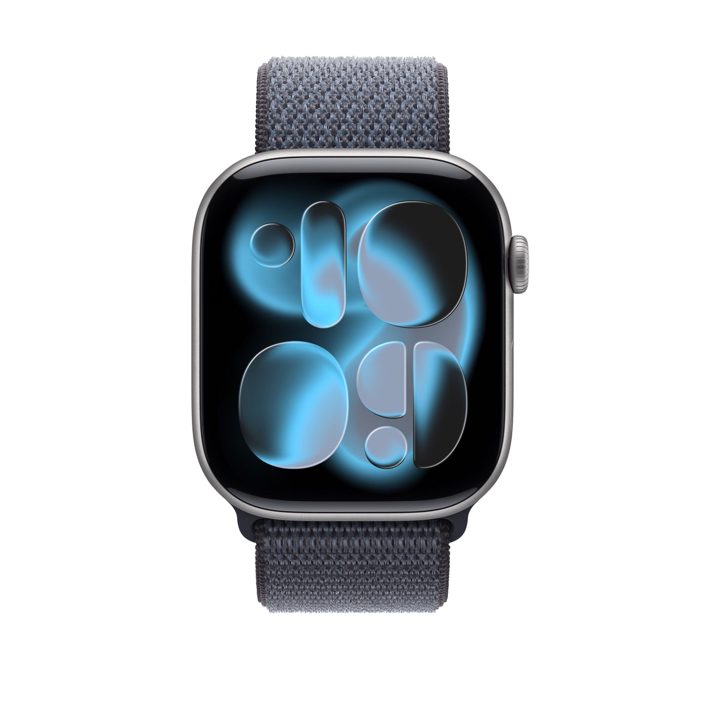 Řemínek pro Apple Watch 44/45/46/49 mm Apple ocelově modrý provlékací sportovní - bonami.click