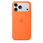 Silikonový kryt na iPhone 17 Pro Max Apple s MagSafe - oranžový - bonami.click