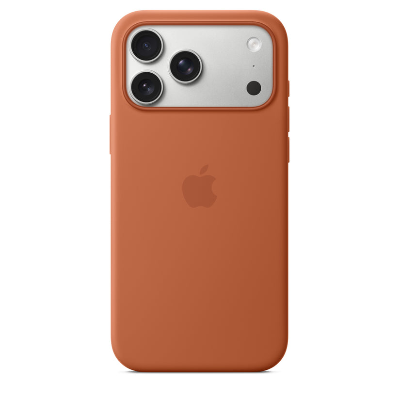 Silikonový kryt na iPhone 17 Pro Max Apple s MagSafe - terakotový - bonami.click