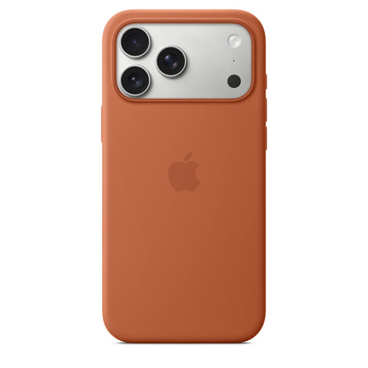 Silikonový kryt na iPhone 17 Pro Max Apple s MagSafe - terakotový - bonami.click