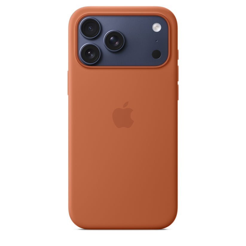 Silikonový kryt na iPhone 17 Pro Max Apple s MagSafe - terakotový - bonami.click
