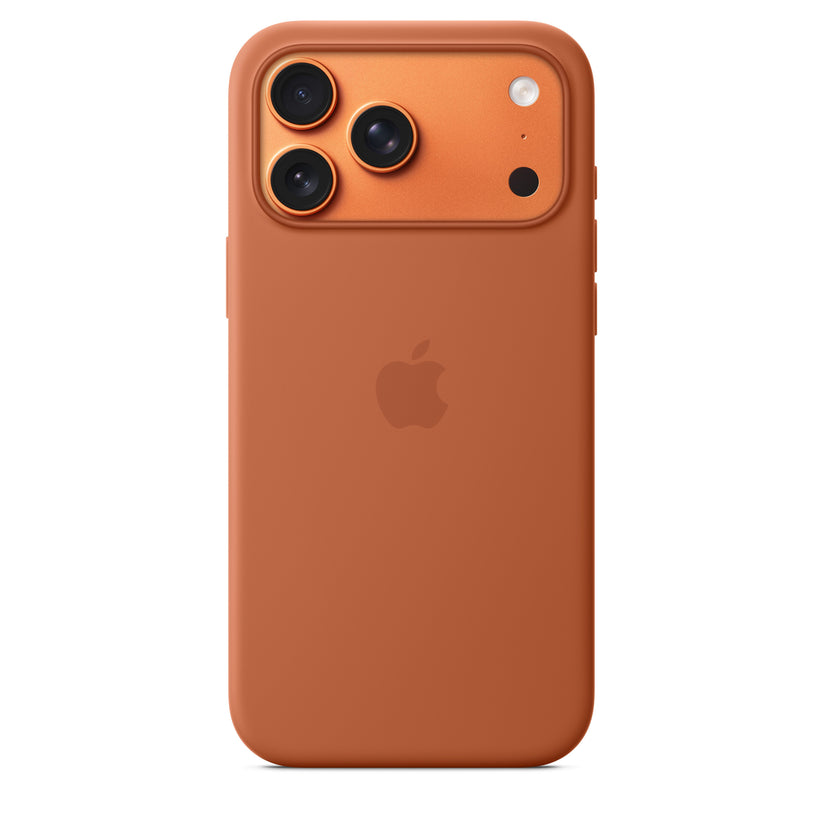 Silikonový kryt na iPhone 17 Pro Max Apple s MagSafe - terakotový - bonami.click