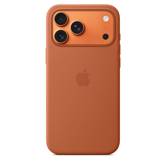 Silikonový kryt na iPhone 17 Pro Max Apple s MagSafe - terakotový - bonami.click