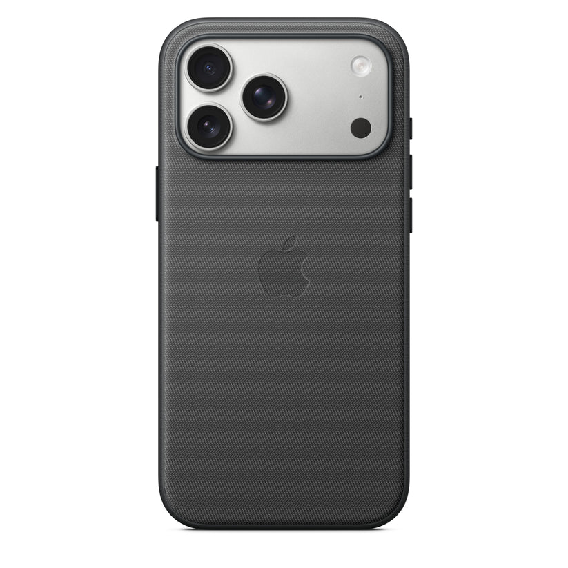 Kryt na iPhone 17 Pro Max z tkaniny TechWoven Apple s MagSafe - černý - bonami.click