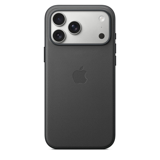 Kryt na iPhone 17 Pro Max z tkaniny TechWoven Apple s MagSafe - černý - bonami.click