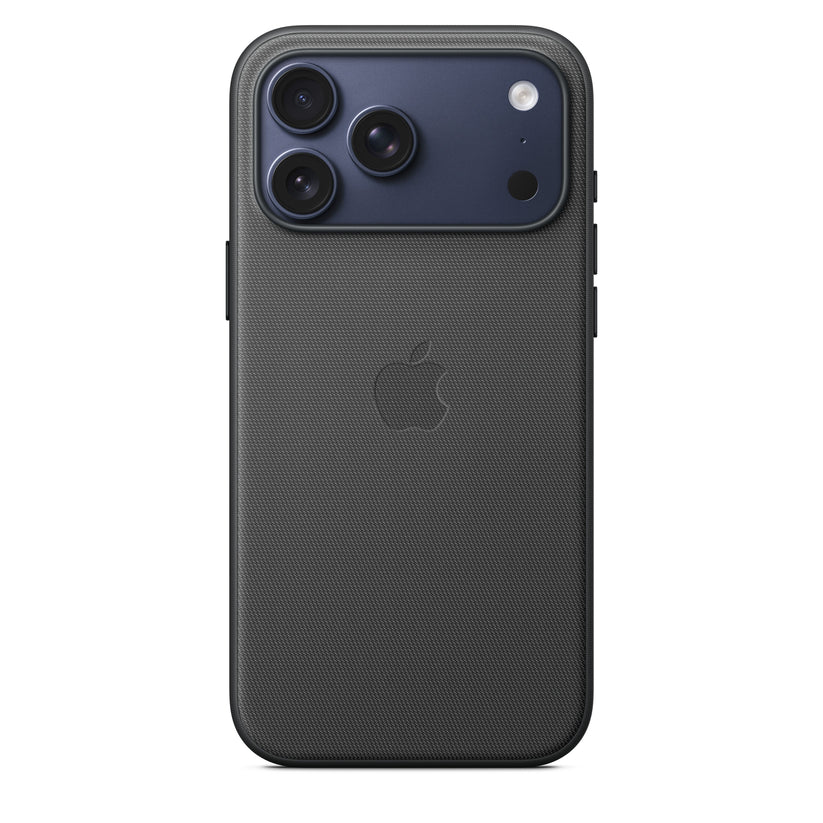 Kryt na iPhone 17 Pro Max z tkaniny TechWoven Apple s MagSafe - černý - bonami.click